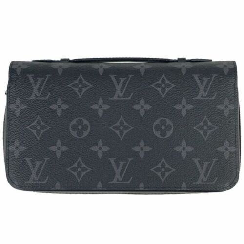 LOUIS VUITTON Zippy XL Monogram Canvas Organizer Wallet Brown