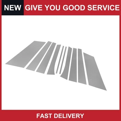 10pcs Door Pillar Window Trim for Buick Enclave 2007-2014 Chrome Silver Tone - Image 1 of 4