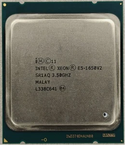 Intel Xeon E5-1650 v2 LGA 2011 CPU Processor SR1AQ 3.5GHz 6 Core - Picture 1 of 2