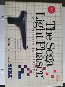The Sega Light Phaser. For Use With The Sega Master System. Boxed - Picture 1 of 6