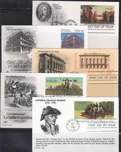 US Scott #UX94 - UX98 Post Cards First Day of Issue - Picture 1 of 1