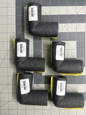 NOS 5-Pack Thermwell Frost King ELB78H  1/2” Polyethylene Foam Pipe Elbow - Image 1 of 3