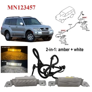 Amber/White LED Running Board Lamp Footwell Light w/Wire For Mitsubishi Pajero - Picture 1 of 4