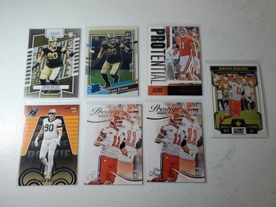 Bryan Bresee Rookie Lot (7) 🔥🏈⚜️ New Orleans Saints, Prestige, Optic, Absolute - Image 1 of 4