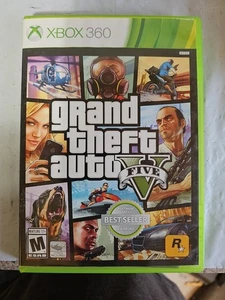 Mapa completo Grand Theft Auto 5 V (Xbox 360, 2013) + manual en muy buen estado - Imagen 1 de 6