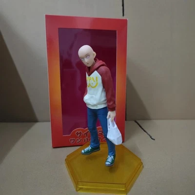 Figura de acción de anime One Punch Man Saitama ropa civil 18 cm juguetes estatua caja de regalo Foto 1 de 4