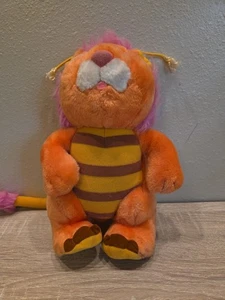 BUMBLELION WUZZLES orangefarbener Löwe Plüsch Vintage 1984 Hasbro Softies 12 Zoll - Bild 1 von 12