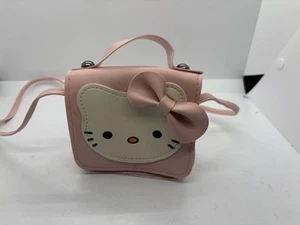 Hello Kitty Mini Purse Crossbody Bag for Little Girls 4.5 inch x 4 inch Pink NEW - Picture 1 of 3