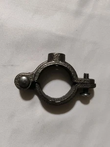 (Box von 100) 3/4" schwarz Scharnier Typ Split Ring Kleiderbügel. 41HB0075 - Bild 1 von 4