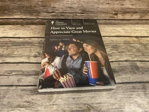 How to View and Appreciate Great Movies (2018, DVD/Guidebook) Great Courses NEW - Imagen 1 de 5