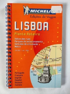 Lisbon Plan (Michelin City Plans) ❤️ Rare Editions Du Voyage,Michelin Trave VGC - Imagen 1 de 10