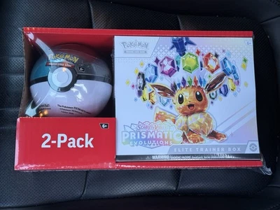 Sam’s Club Prismatic Evolutions ETB and Poke Ball Bundle Sealed - Image 1 of 2