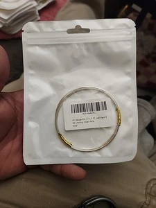 20 Gauge/0.8 mm, 5 FT Half Hard 925 Sterling Silver Jewelry Wire 20 Gauge - Bild 1 von 2