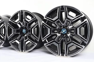 4x Original BMW iX i20 Alufelgen 22 Zoll 1025 M Aerodynamik 5A73071 42922 - Bild 1 von 4