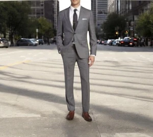 NWT Boss Hugo Boss Johnstons Lenon Suit Size 38S $795 - Picture 1 of 8