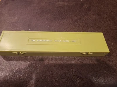 Vintage Marx 1974 Historical Guns  Springfield Rifle 1903  (Works) Orig. Case - Image 1 of 4