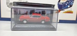 IXO / DEA MUSCLE CAR COLLECTION - 1968 PLYMOUTH BARRACUDA - 1/43 SCALE CAR #016 - Bild 1 von 6