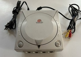 SEGA Dreamcast Launch Edition Home Console White Tested Console Only With Cords