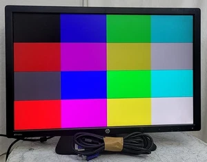 HP Z24i D7P53A 24" LCD Monitor VGA DVI DisplayPort Grade B - Picture 1 of 7