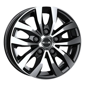 LLANTAS MAK LOAD 5 PARA MAN TGE M1 7X17 5X120 BLACK MIRROR U6W - Imagen 1 de 4