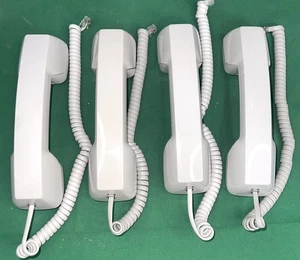 4 Panasonic KX Handset Phone, Telephone Receiver, White, EXC & TESTED, cords KSU - Picture 1 of 4