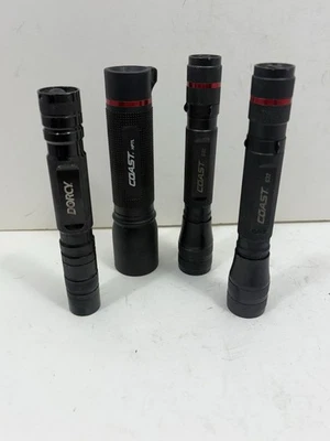 Фонарик Coast G32 лот из 4 аккумуляторов - Изображение 1 из 4