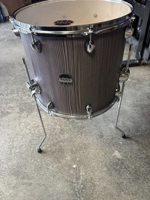 Mapex Mars Birch 16 Diámetro X 14 Piso Profundo Tom Smokewood Foto 1 de 3