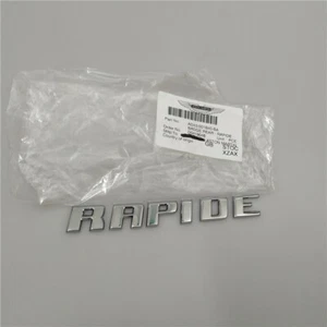 For Genuine Aston Martin Rapide Badge Rear Rapide Emblem AD43-001B40-BA(1PC - Picture 1 of 9