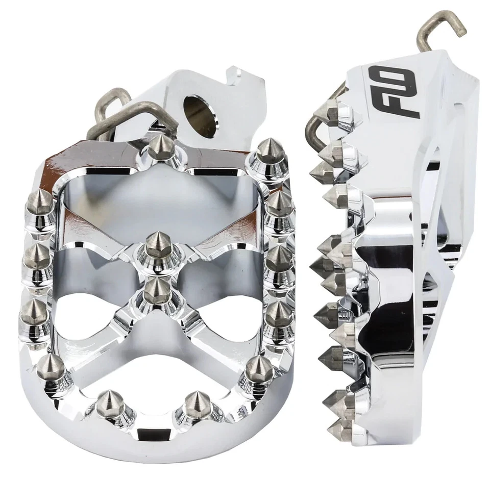 FLO MOTORSPORTS 3.0 ESTRIBA CROMADA KTM HUSQVARNA 2016-2023 Foto 1 de 1