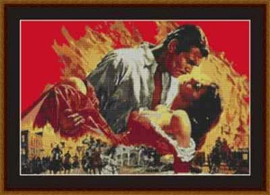 Gone With The Wind Cross Stitch Kit - Picture 1 of 2