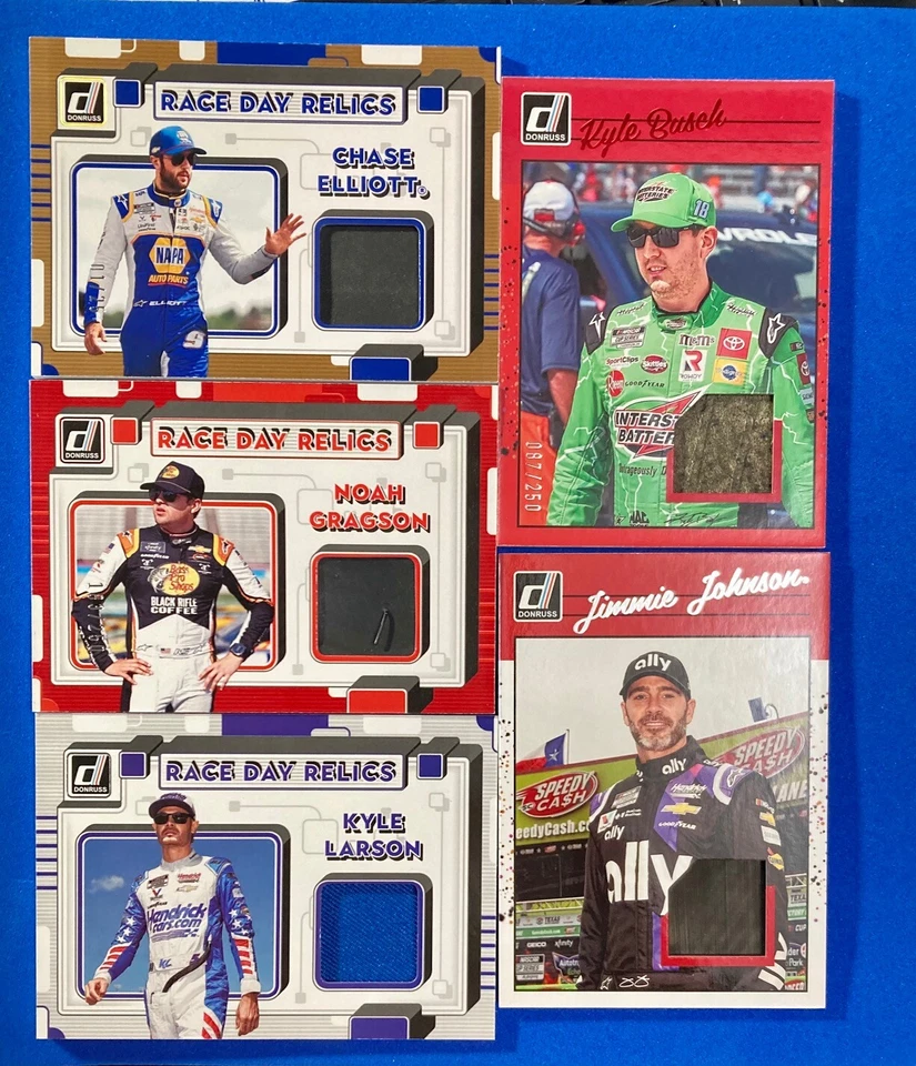 2023 PANINI DONRUSS NASCAR RACING RED RETRO PATCHES - YOU PICK DRIVER !! - Image 1 of 1