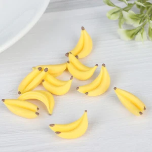 10Pcs 1:12 Dollhouse Miniature Fruit Banana Dolls House Food Accessories Toys_cd - Picture 1 of 12