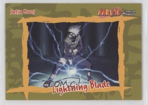 2007 Panini/Inkworks Naruto: Secret Weapons Naruto Uzumaki Kakashi Hatake 6or