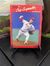 1990 Donruss Chris Carpenter #634 Baseball Card