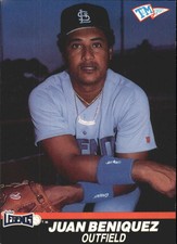 1989-90 T/M Senior League #6 Juan Beniquez - NM-MT