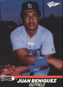 1989-90 T/M Senior League #6 Juan Beniquez - NM-MT