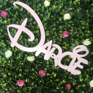 Personalisiert Holz Disney Name große Wandschild Zimmer Dekor Kinderzimmer Plakette - Bild 1 von 2