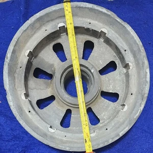 Vintage WW2 Era Magnesium MAG Aircraft Wheel Rim - Picture 1 of 4