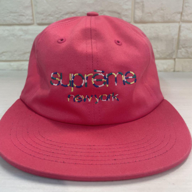 Supreme 男粉红色棒球帽| eBay