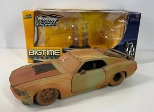 Jada Bigtime Muscle 1970 Ford Mustang Boss 429 1:24 Diecast Car "For Sale" Barn - Picture 1 of 7