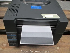 Citizen CLP-521 Direct Thermal Label Barcode Printer JM10-M01 USB BLACK 4.404 KM - Afbeelding 1 van 4