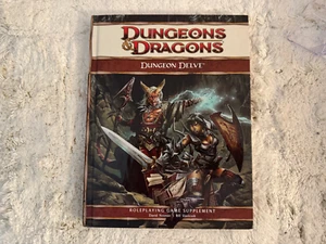 DUNGEONS AND DRAGONS DUNGEON DELVE HARDCOVER BOOK - Picture 1 of 2