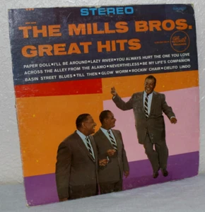 The Mills Brothers Great Hits 33 tours vinyle stéréo LP 1958 Dot Records DLP 25157 - Photo 1/8