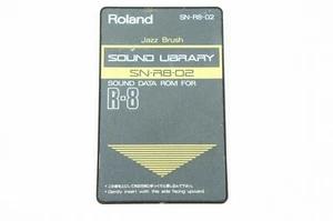 Tarjeta de expansión Roland SN-R8-02 Jazz Brush para R-8, R-8mk2, R-8M - Imagen 1 de 2