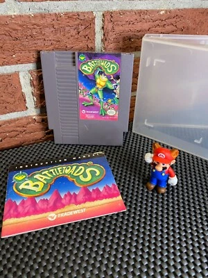 Battletoads  w/ Manual - Nintendo NES - Tested - FREE SHIPPING - Image 1 of 4