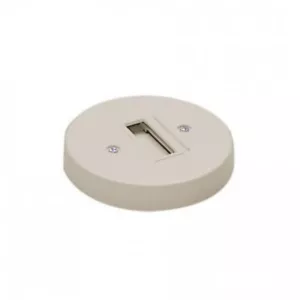 5 WAC Lighting LMP-BN Round Monopoint Canopy for L-Track Fixtures Brushed Nickel - Picture 1 of 6
