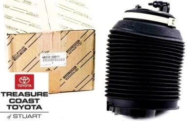 NUEVO OEM TOYOTA 4RUNNER LEXUS GX470 03-09 LADO IZQUIERDO TRASERO AMORTIGUADOR DE AIRE NEUMÁTICO Foto 1 de 4
