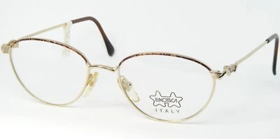 LUXOTTICA LU 2196 G730 MARCO DE GAFAS DORADO/MARRÓN 52-18-135mm Italia Foto 1 de 4