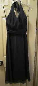 GR. 2 WHITE HOUSE BLACK MARKET LBD LITTLE BLACK NECKHOLDER TOP KLEID, PARTY, WHBM EUC - Bild 1 von 6