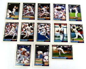 13 Yankees Baseball Card #480#698#562#503#612#374#223#154#672#266#102#18#442 "92 - Picture 1 of 9